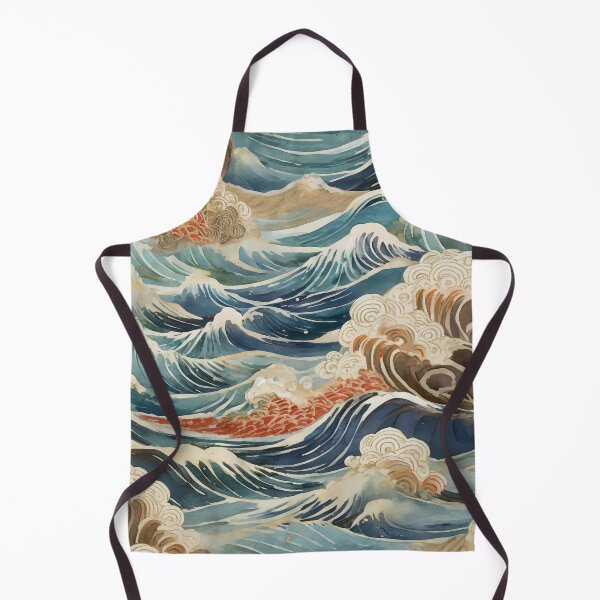 Item preview, The Great Sea Wave Ocean of Japan Painting Traditional Style designed and sold by TheKaiZenNi.