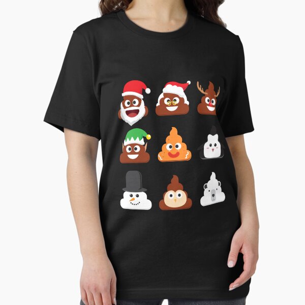 Artikel-Vorschau von Poop Emoticons Funny Christmas Poop Emoticons Gear, designt und verkauft von DynamicDesign.