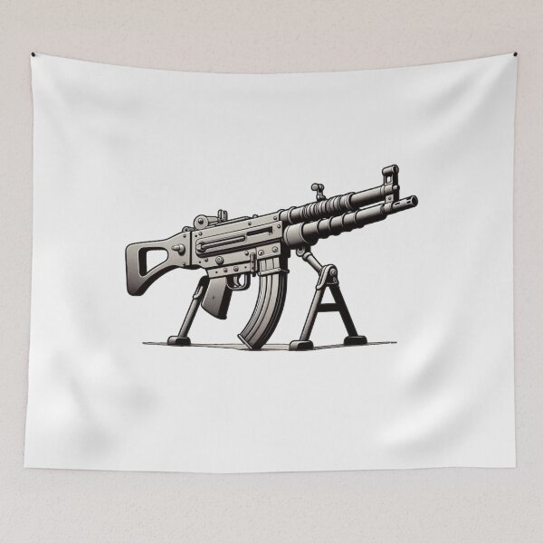 Item preview, Machine Gun designed and sold by kylmllr101684.