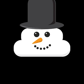 Imagen de la obra Snowman Poop Christmas Emoticon Kids Snowman Poop Gear de DynamicDesign