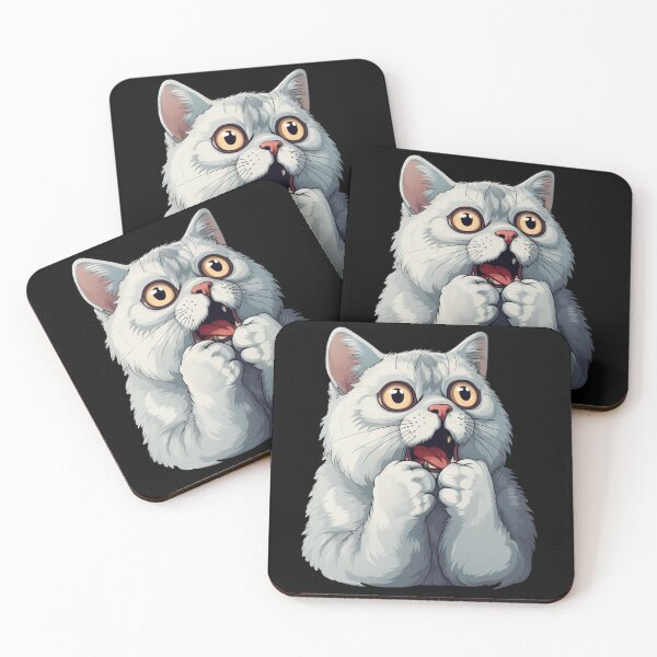 Item preview, Surprised Cat  designed and sold by MiduImages.