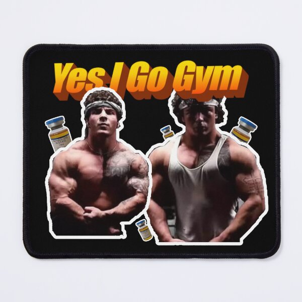 Item preview, Yes I Go Gym designed and sold by Tren-X-Soldiers.