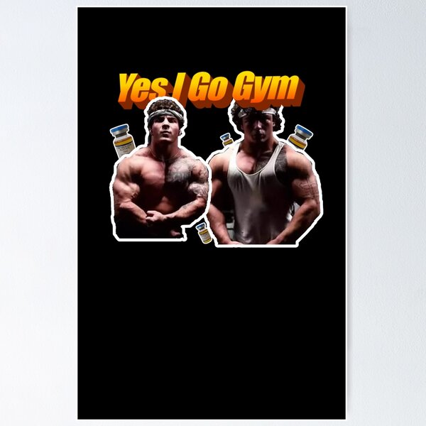 Item preview, Yes I Go Gym designed and sold by Tren-X-Soldiers.