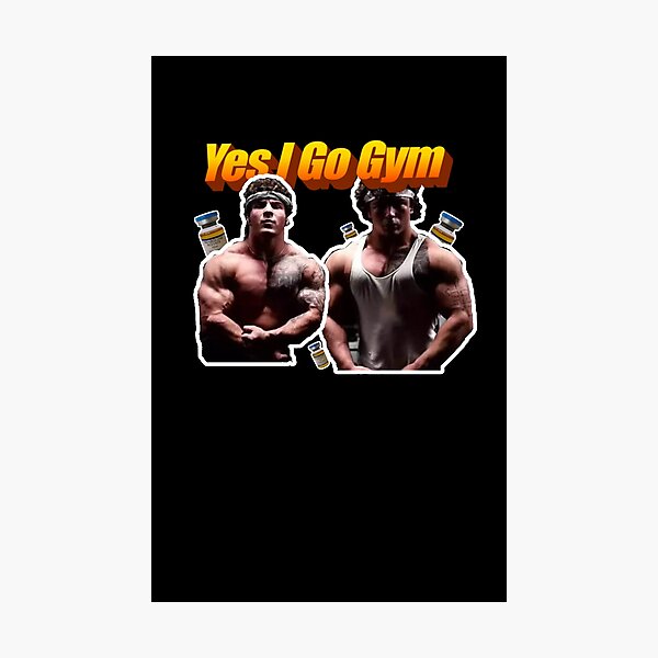 Item preview, Yes I Go Gym designed and sold by Tren-X-Soldiers.