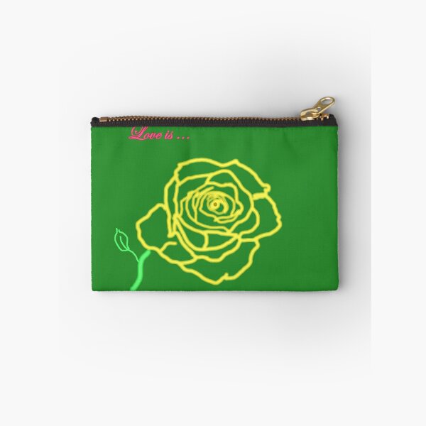 Item preview, LOVE IS a NEON YELLOW ROSE designed and sold by Timothy Forder.