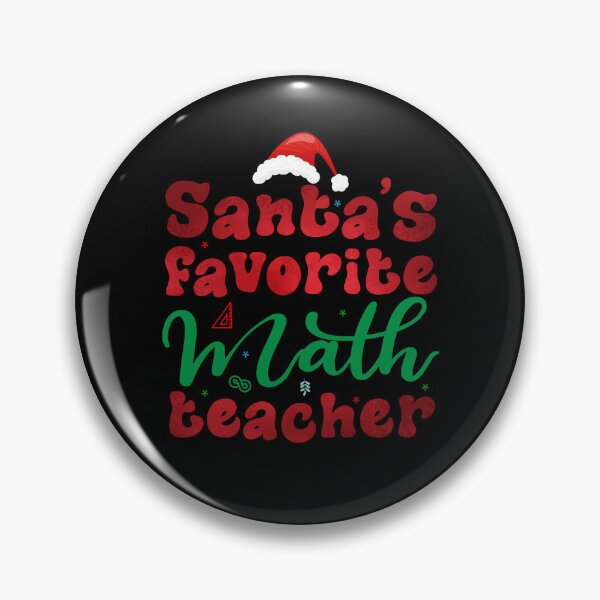 Item preview, Santa's Favorite Math Teacher Funny Christmas Math Lovers designed and sold by Be Cool (5.0) ⭐⭐⭐⭐⭐.