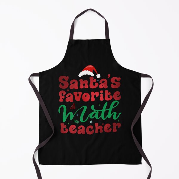 Item preview, Santa's Favorite Math Teacher Funny Christmas Math Lovers designed and sold by Be Cool (5.0) ⭐⭐⭐⭐⭐.