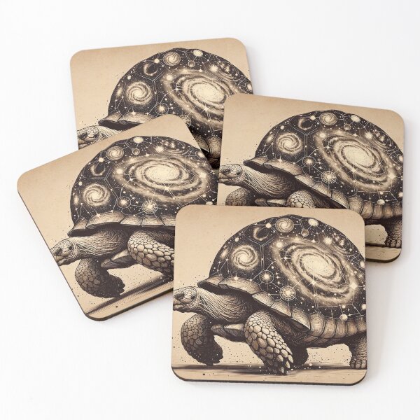 Item preview, Galactic Tortoise Voyaging the Cosmos designed and sold by PictorialWhimsy.