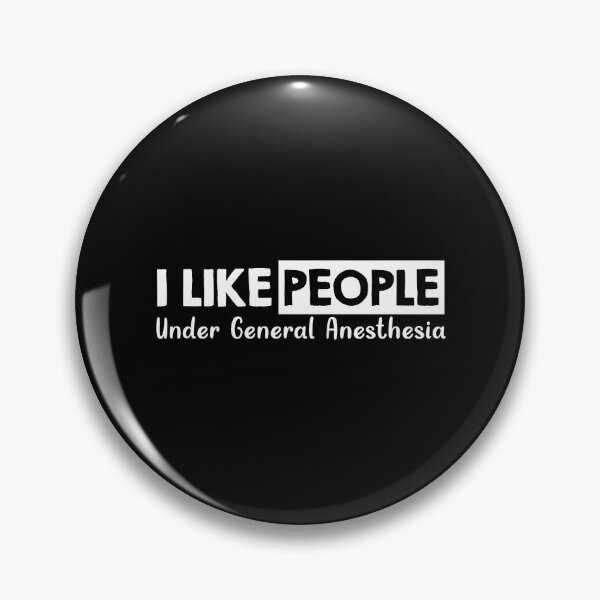 Item preview, I Like People Under General Anesthesia designed and sold by Mahfouf Younes.