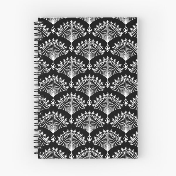 Item preview, Elegant black and white ornament in art Deco style.  designed and sold by marinaklykva.