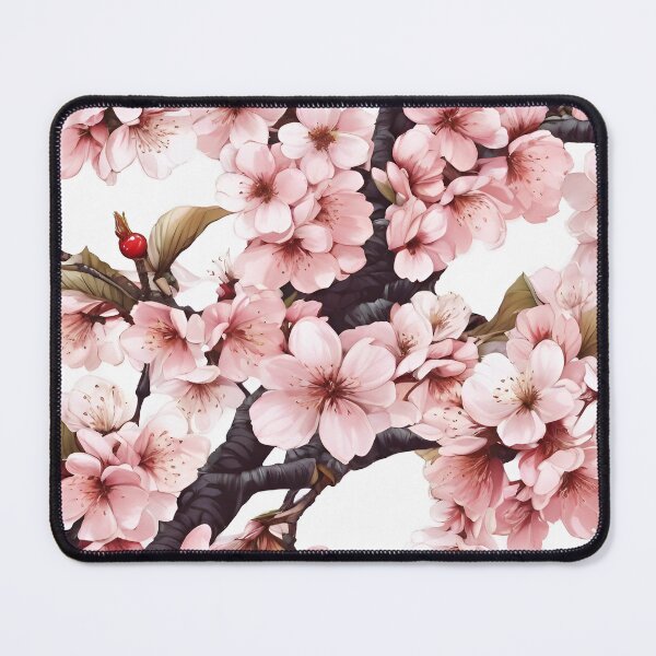 Item preview, Colorful Cherry Blossom Pattern designed and sold by DigiDreamyArt.