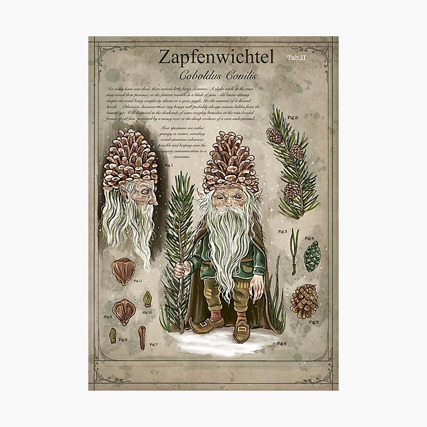 Item preview, Zapfenwichtel designed and sold by CharlotteGanz.