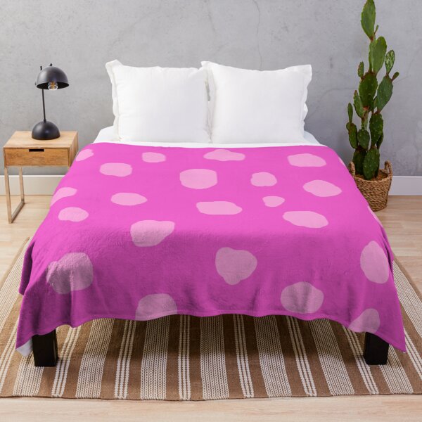 Item preview, dalmatian mid century modern girly pink spot pattern designed and sold by DesignYourWaystore.