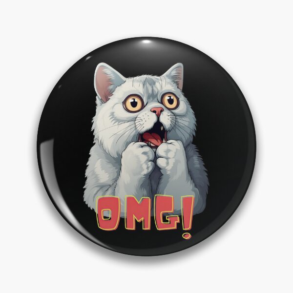 Item preview, Surprised Cat  designed and sold by MiduImages.