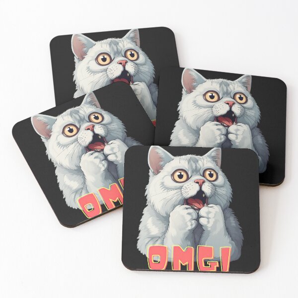 Item preview, Surprised Cat  designed and sold by MiduImages.