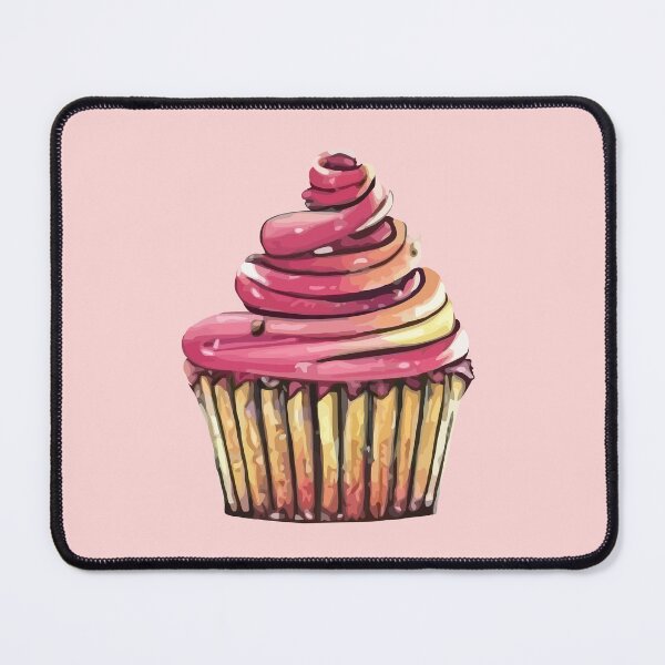 Item preview, Sweet Indulgence: Strawberry Whipped Cupcake Delight designed and sold by CrazySweets.