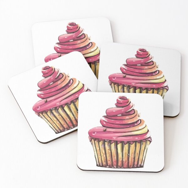 Item preview, Sweet Indulgence: Strawberry Whipped Cupcake Delight designed and sold by CrazySweets.