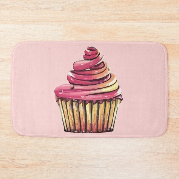 Item preview, Sweet Indulgence: Strawberry Whipped Cupcake Delight designed and sold by CrazySweets.
