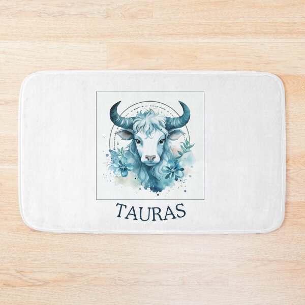 Item preview, Taurus  zodiac- Horescope/SunSign Theme  on blue back ground designed and sold by CosmicNook1.
