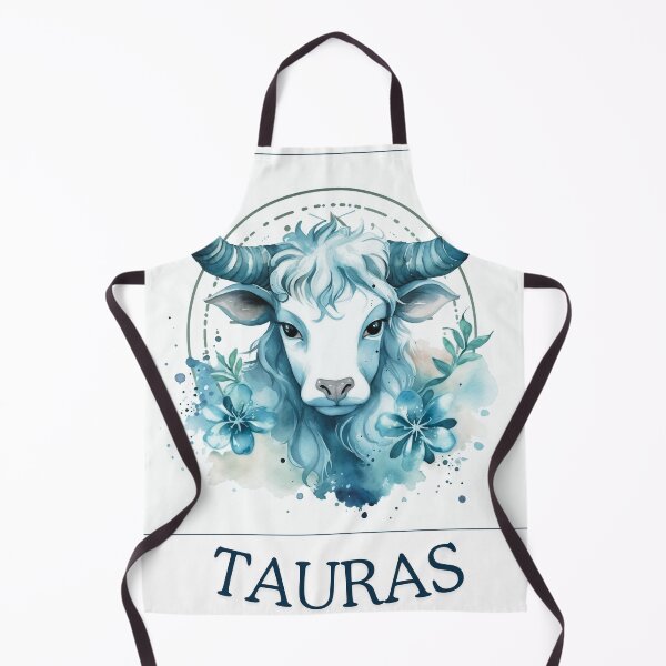 Item preview, Taurus zodiac- Horescope/SunSign Theme on blue back ground designed and sold by CosmicNook1.