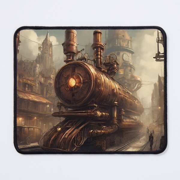 Item preview, Steampunk Metropolis designed and sold by Aurorartsprint.