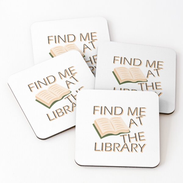 Item preview, Find Me at the Library – Book Lover & Library Design – Reader Gift designed and sold by sednalafandy79.