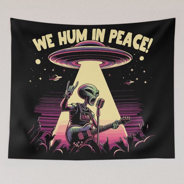 Item preview, We Hum in Peace! designed and sold by RafaelLima7.