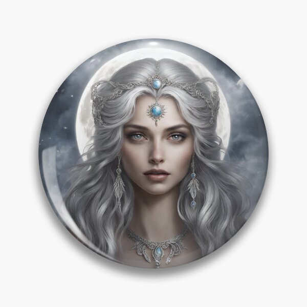 Item preview, Selene the Moon Goddess Greek Mythology Drawing Quote designed and sold by TheLocoShop.