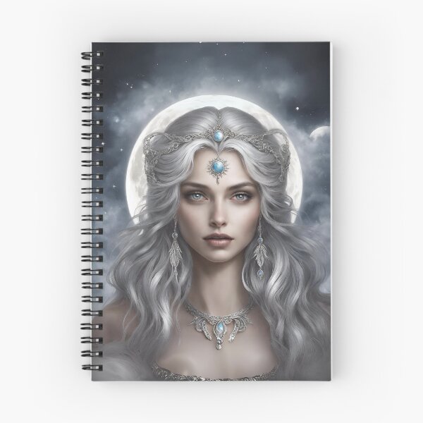 Item preview, Selene the Moon Goddess Greek Mythology Drawing Quote designed and sold by TheLocoShop.