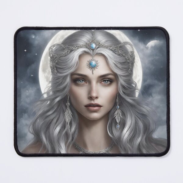Item preview, Selene the Moon Goddess Greek Mythology Drawing Quote designed and sold by TheLocoShop.