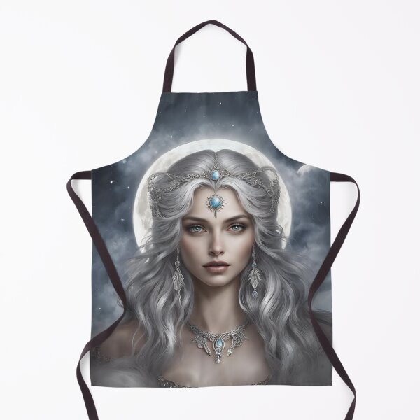 Item preview, Selene the Moon Goddess Greek Mythology Drawing Quote designed and sold by TheLocoShop.