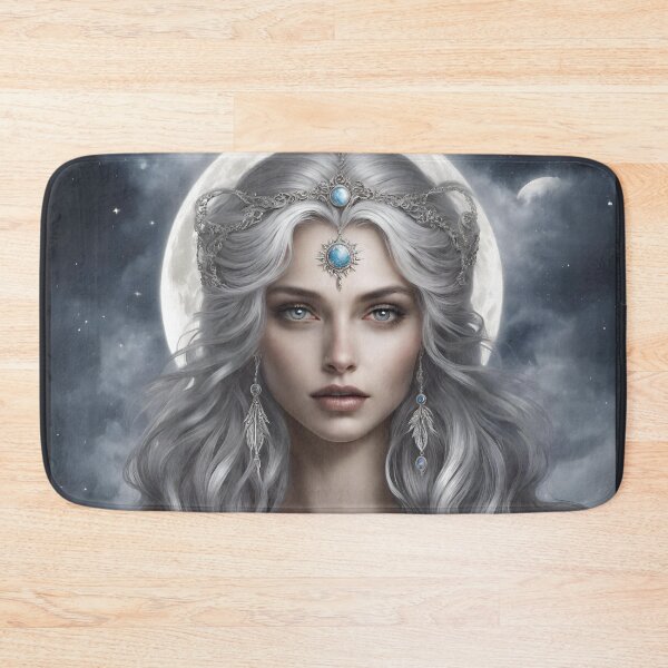 Item preview, Selene the Moon Goddess Greek Mythology Drawing Quote designed and sold by TheLocoShop.