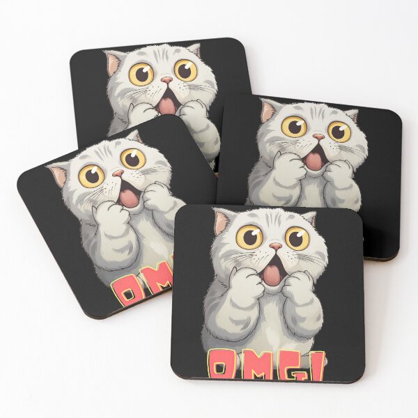 Item preview, Surprised Cat  designed and sold by MiduImages.