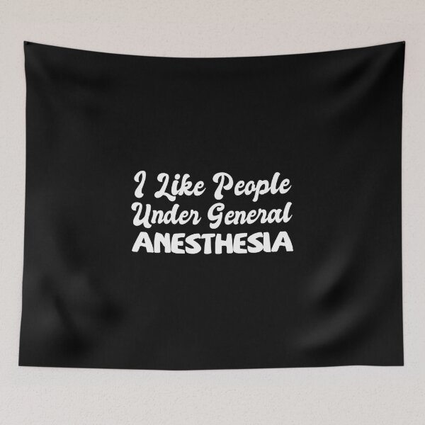 Item preview, I Like People Under General Anesthesia designed and sold by Mahfouf Younes.