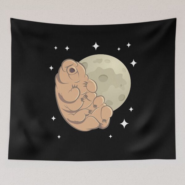 Item preview, Tardigrade Moon Space Stars designed and sold by MooonTees.