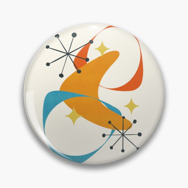 Item preview, Retro Mid Century Atomic Space Age Abstract 20 designed and sold by trdstudio.