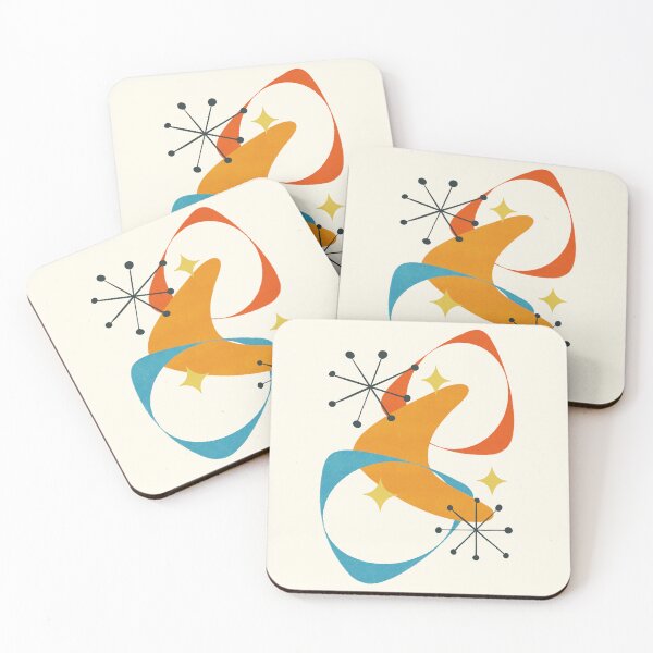 Item preview, Retro Mid Century Atomic Space Age Abstract 20 designed and sold by trdstudio.