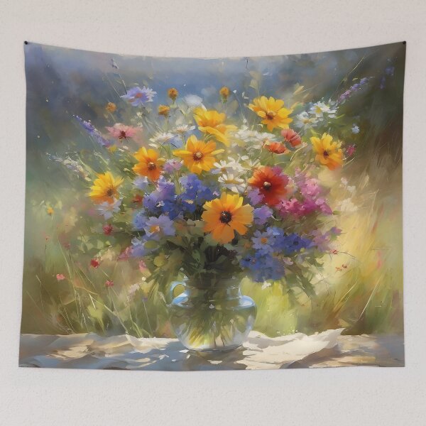 Item preview, Wild flowers in the vase designed and sold by Didier Junk.