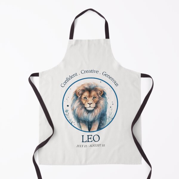 Item preview, Cute Leo zodiac in a circle- Horescope/SunSign Theme  on white back ground designed and sold by CosmicNook1.