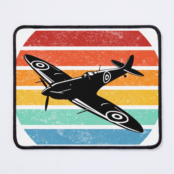 Item preview, Spitfire retro rainbow sunset designed and sold by KristyKreative.