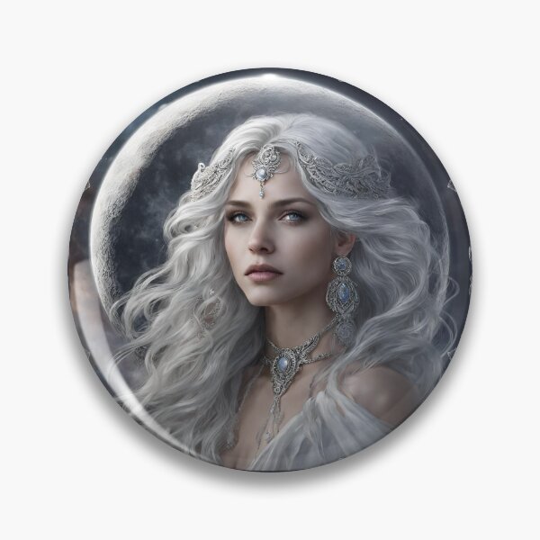 Item preview, Selene the Moon Goddess Greek Mythology Drawing Quote designed and sold by TheLocoShop.