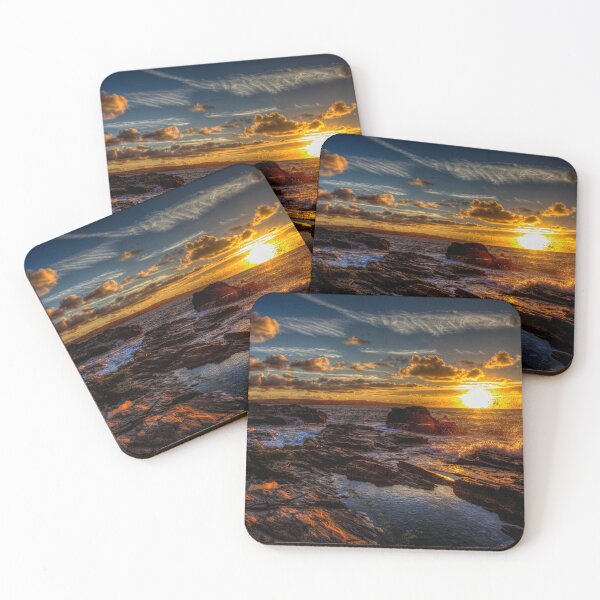 Item preview, Cornish Sunset On Hayle Beach designed and sold by Paul Thompson Photography.