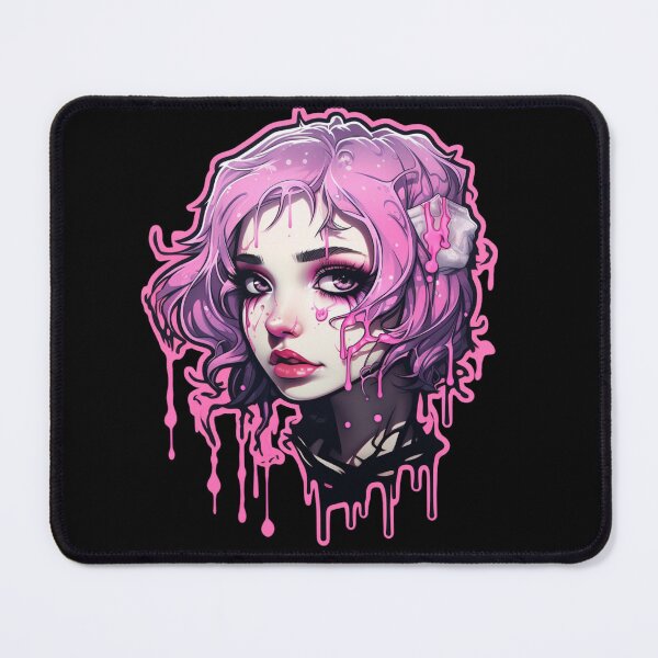 Item preview, Pink Cyber Goth Girl Bubblegum designed and sold by Nightarcade.