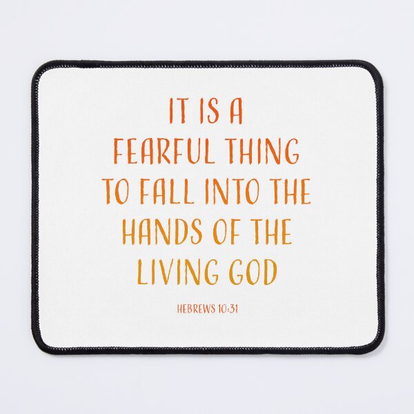 Item preview, Hebrews 10:31 designed and sold by SecretSamaritan.