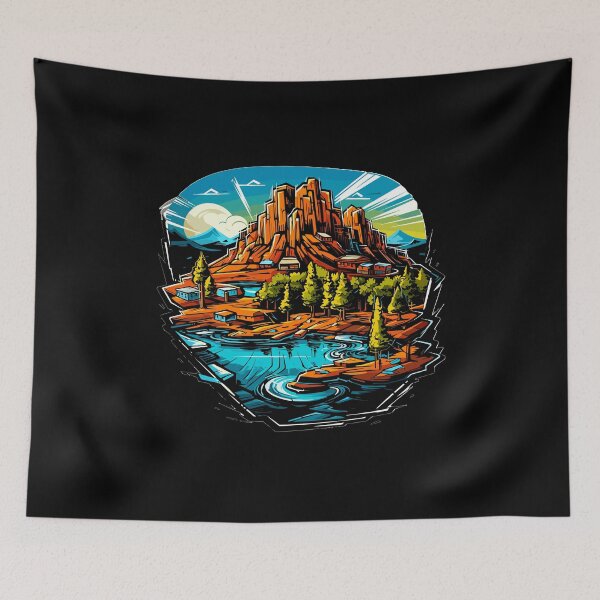 Item preview, Landscape - Illustration designed and sold by MrERNST.