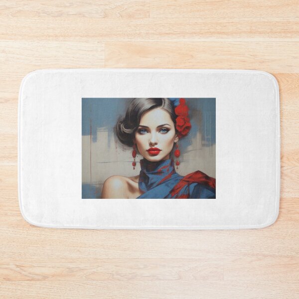 Item preview, Portrait in blue and red designed and sold by KilianSzmid.
