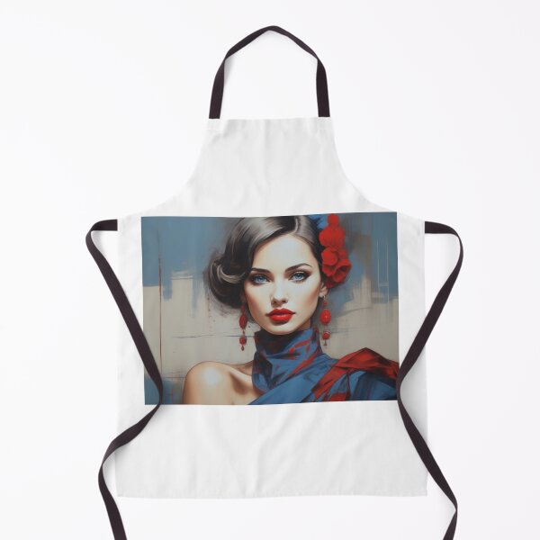 Item preview, Portrait in blue and red designed and sold by KilianSzmid.