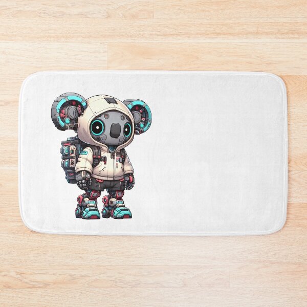 Item preview, Cute Cyberpunk Robot Koala! designed and sold by kukamatsu.