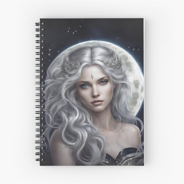 Item preview, Selene the Moon Goddess Greek Mythology Drawing Quote designed and sold by TheLocoShop.