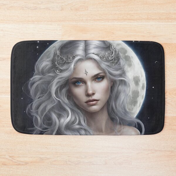 Item preview, Selene the Moon Goddess Greek Mythology Drawing Quote designed and sold by TheLocoShop.